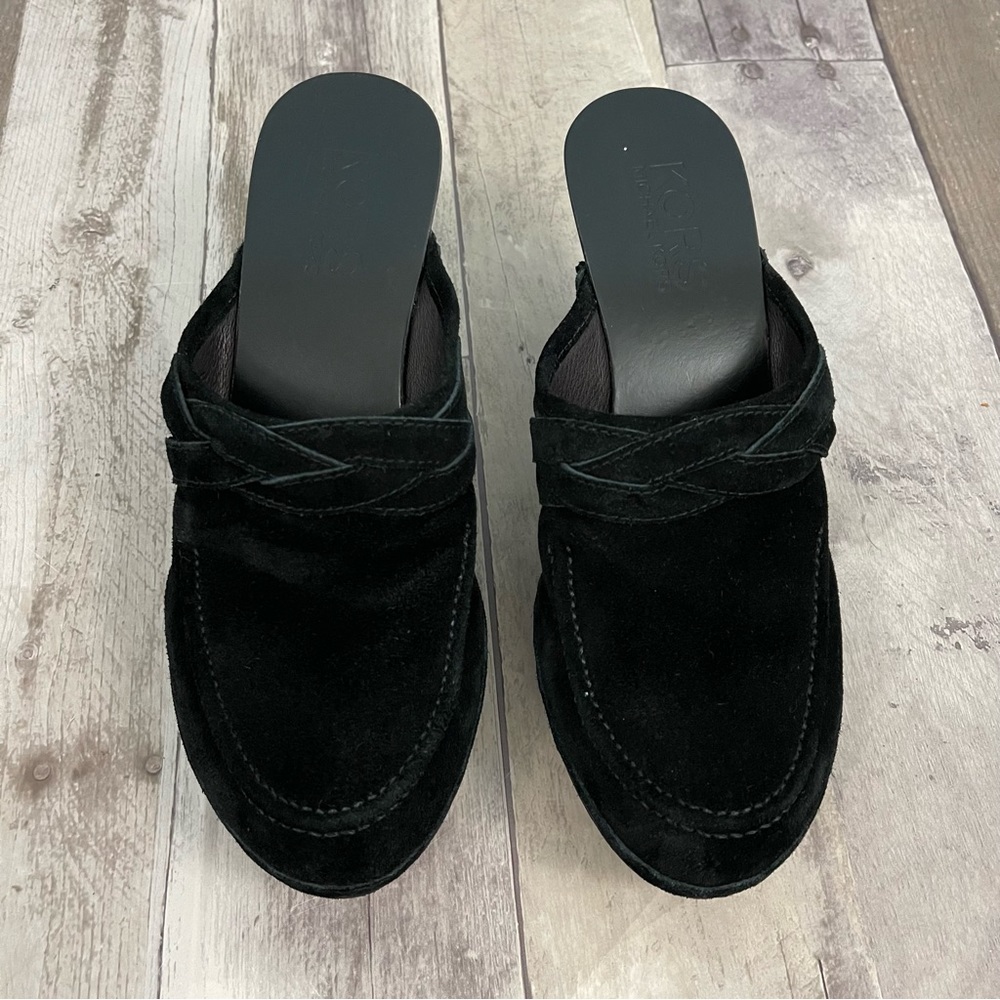 KORS Michael Kors Black Mules - Picture 2 of 12